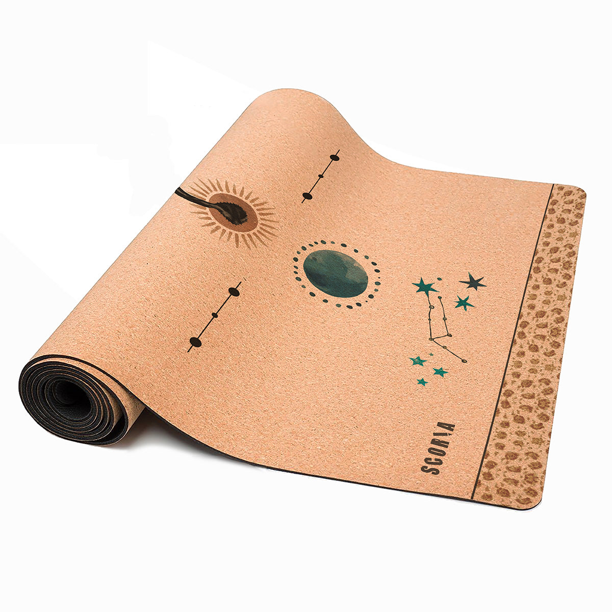 Flying Dragon Cork Yoga Mat | 4.5MM