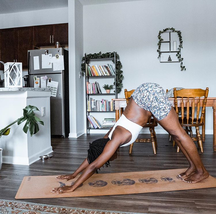 Moon Phases Cork Yoga Mat | 4.5MM