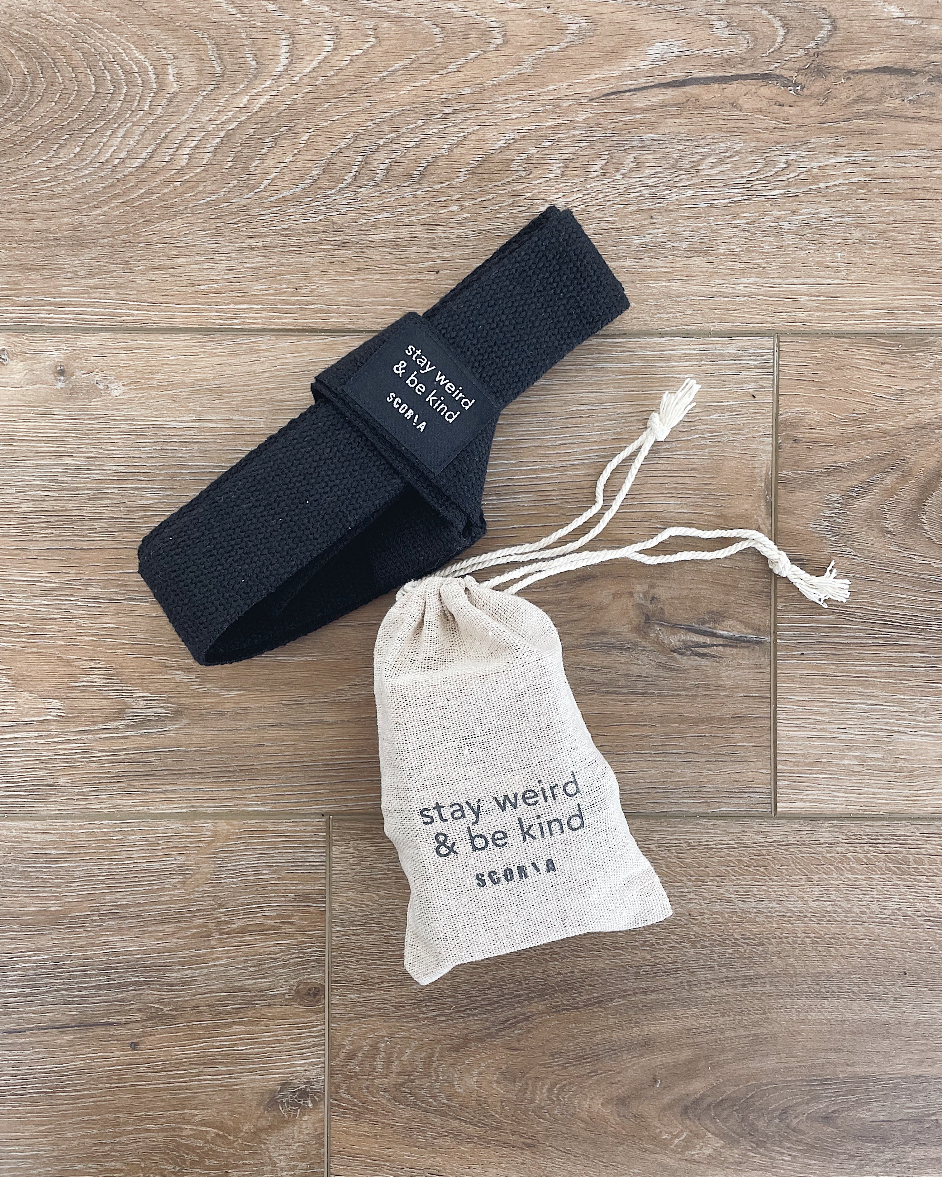 Mat Carry Strap (Stay Weird & Be Kind)