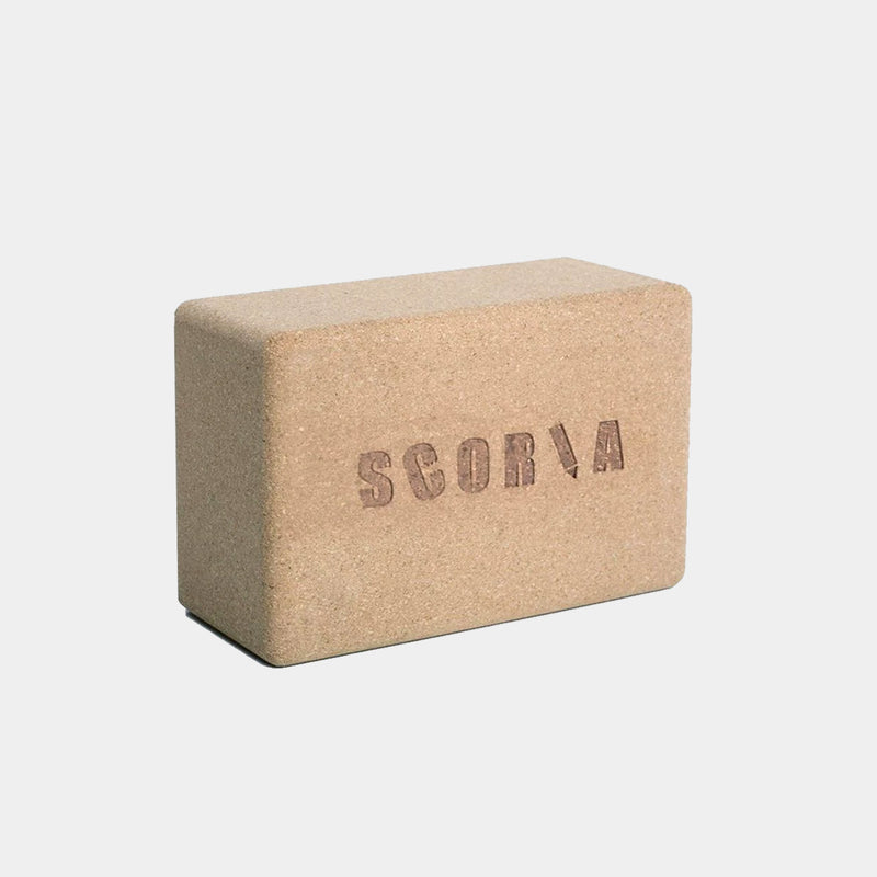 The Original Cork Yoga Block– Scoria World, yoga block