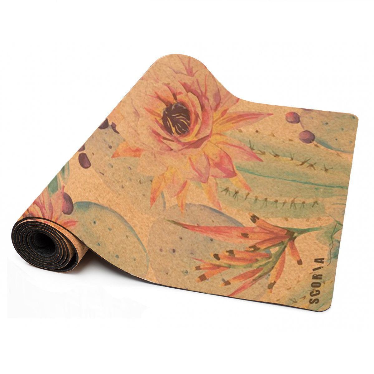 Scoria Botanicals Cork Yoga Mat 4.5mm